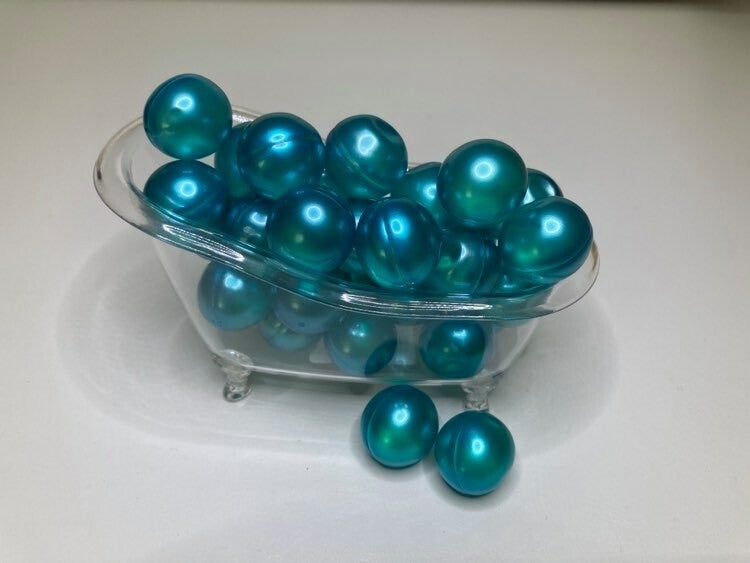 Badbarel blauw nacrè