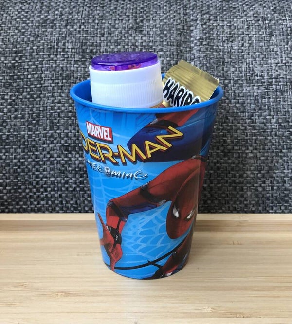 Traktatie beker Spiderman