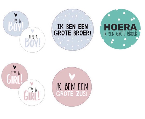 Bakje met roze/witte manna