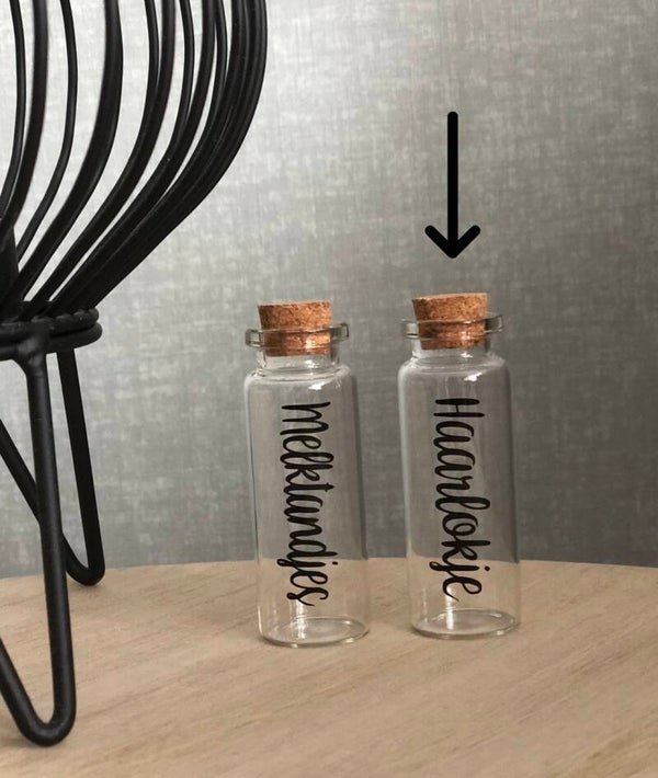 Bewaarbuisje - Haarlokje