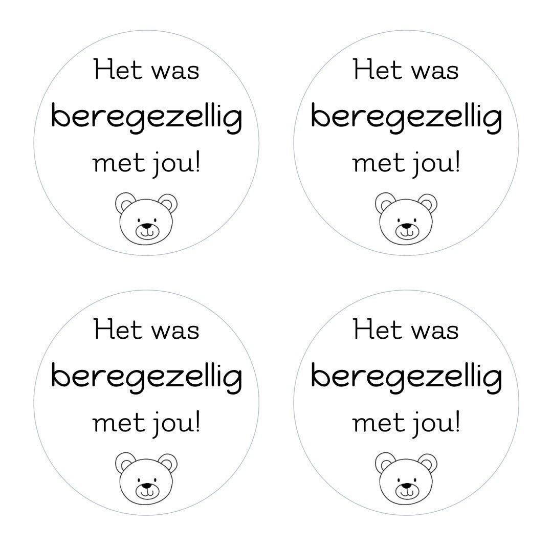 Stickers - Beregezellig