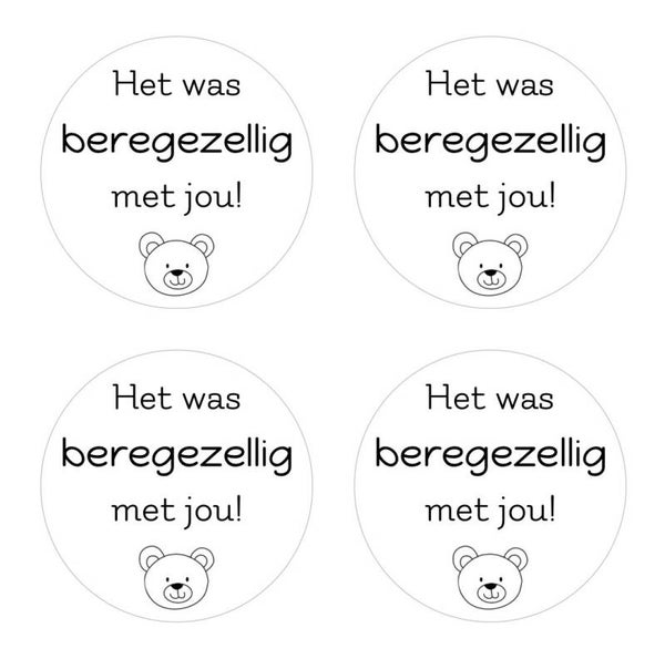 Stickers - Beregezellig