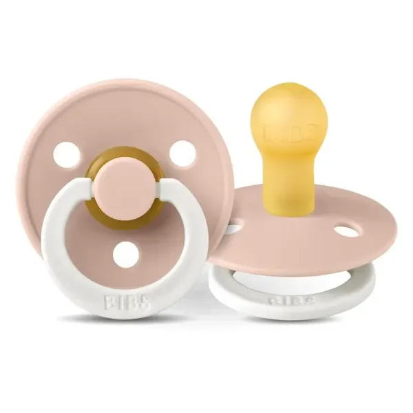 Bibs maat 1 - Glow in the dark Blush