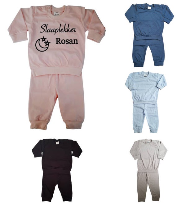 Pyjama met naam - Slaaplekker
