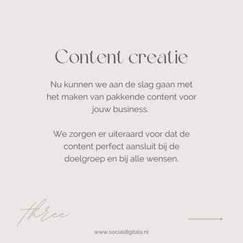 Content creatie