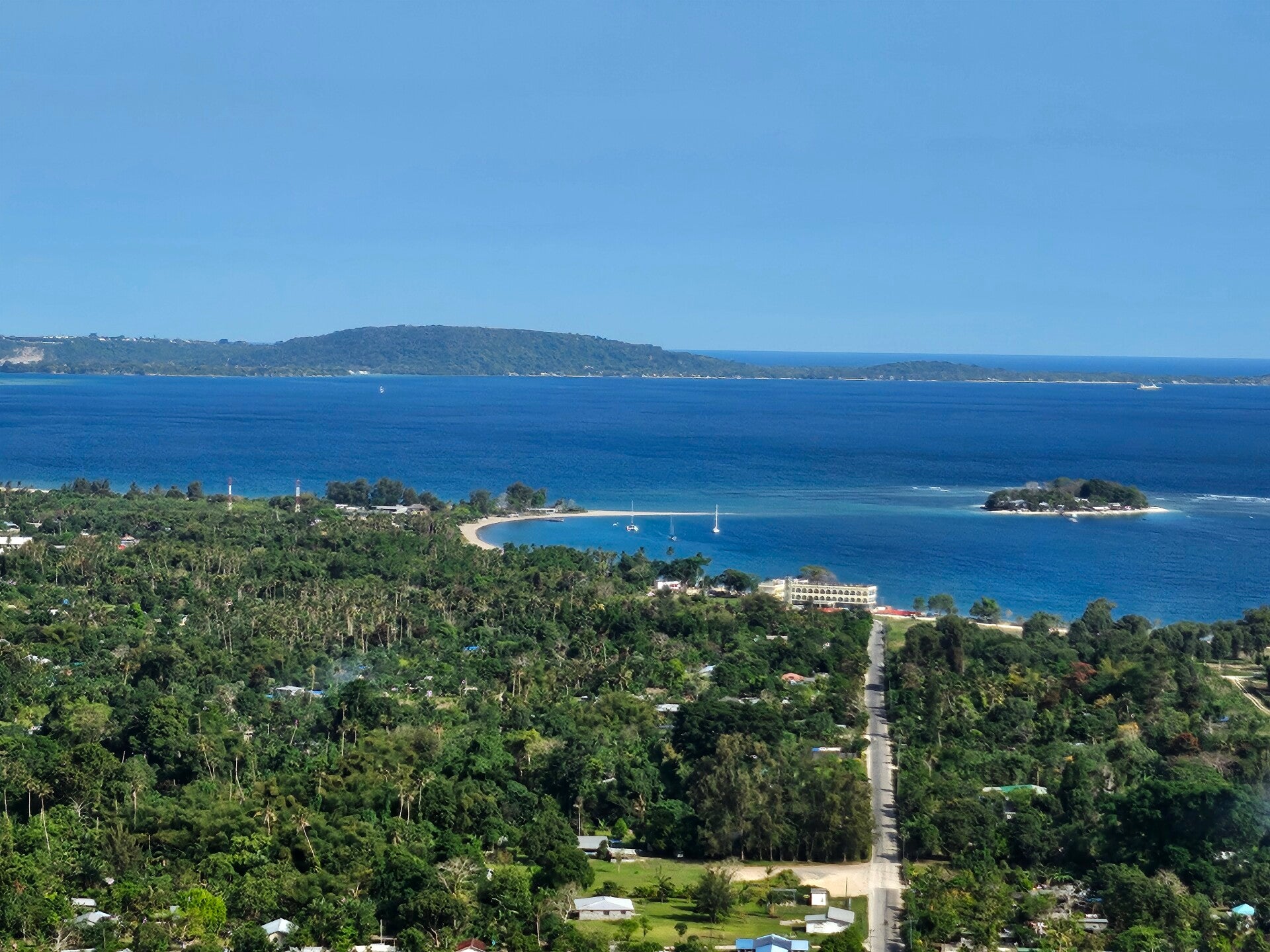 Vila from the top