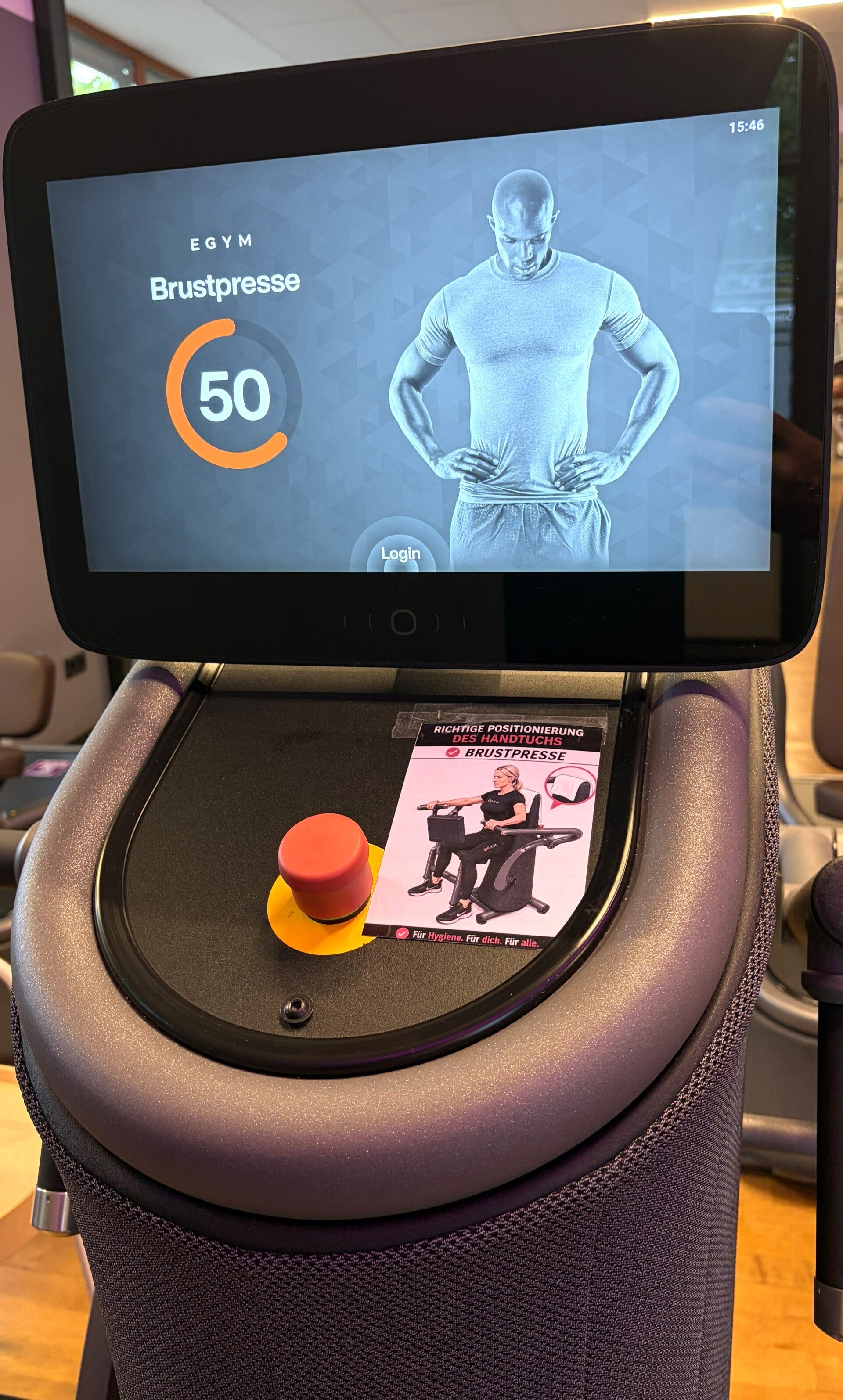 EGYM-Trainingszirkel im Sports Club Hamburg-Volksdorf