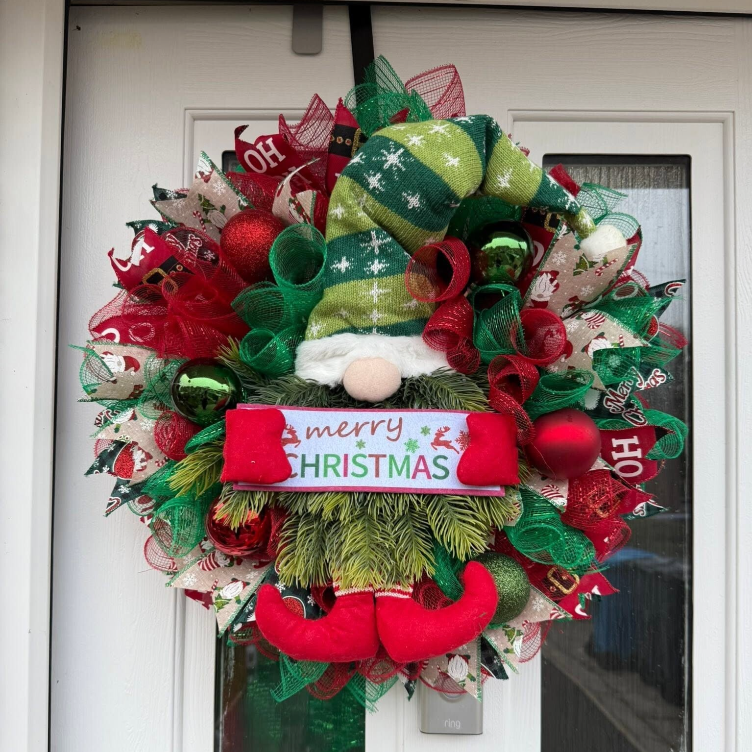 Gnome Christmas Door Wreath 🎄❤️