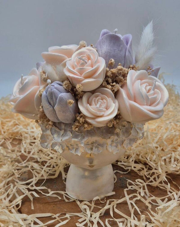 Spring flower girl