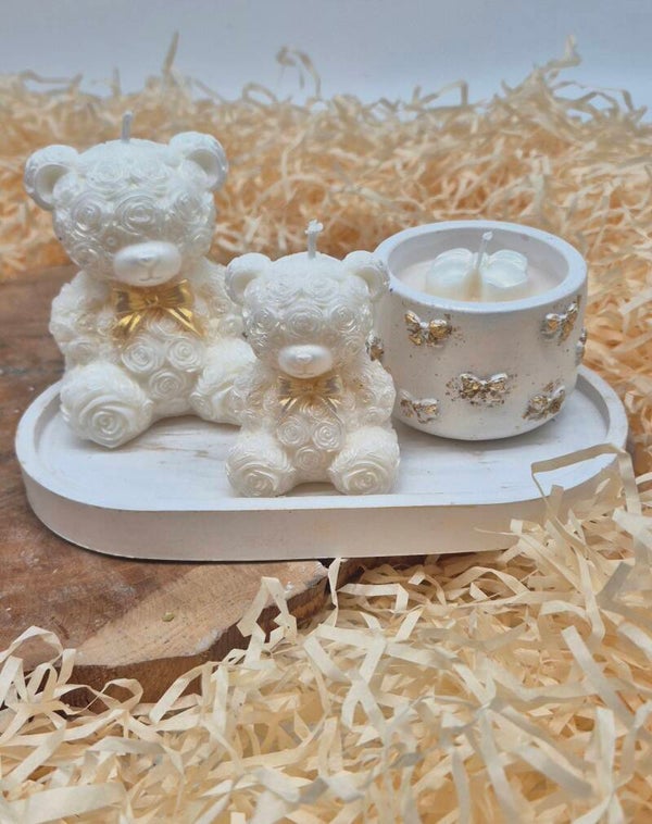 Ribbon candle set