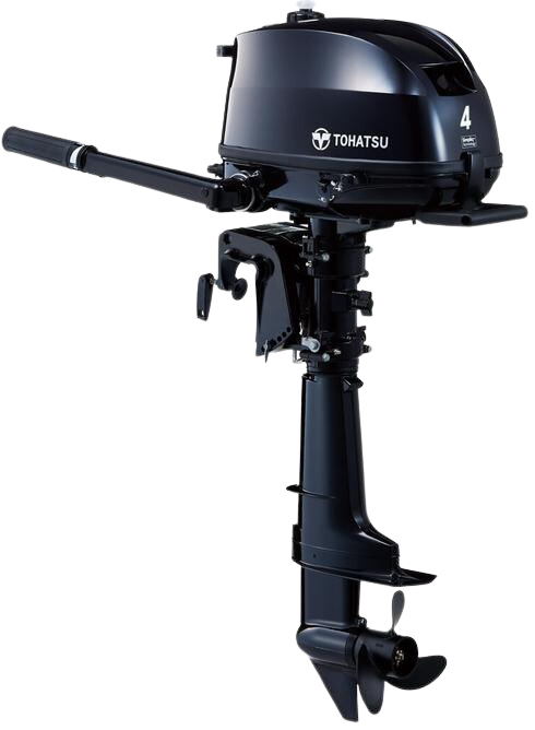 Tohatsu 4 PK buitenboordmotor MFS4D