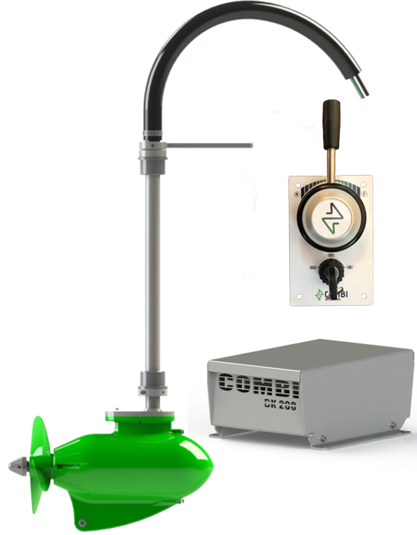 Combi Nautic elektrische stuurbare Pod motor 1-15 kW