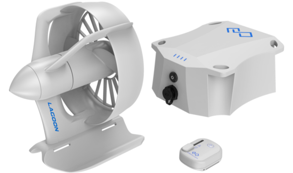 ePropulsion Vaquita sup, kayak, kano, boot PODmotor 0,3 kW met 0,3 kWh accu