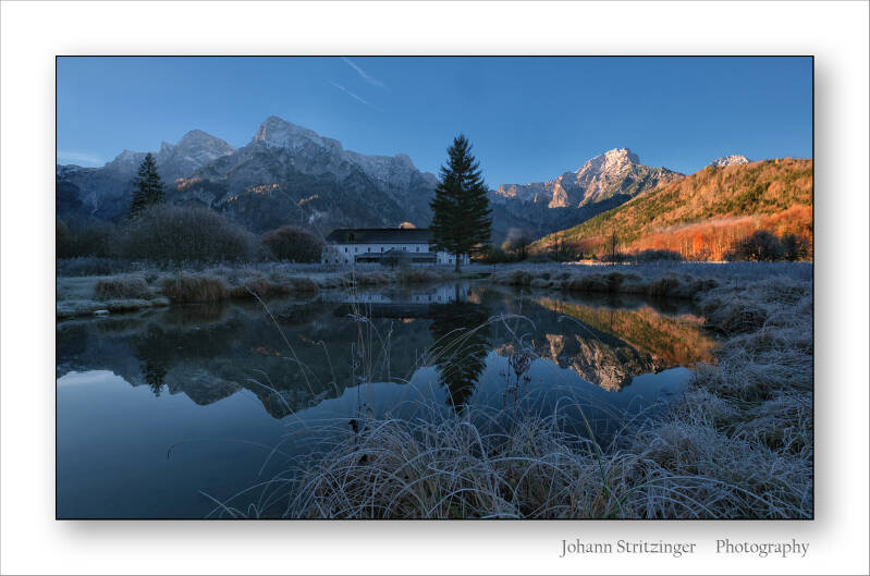 Frost am Almsee