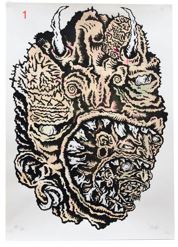 VITRINE monoprint SMOEL, edition of 33