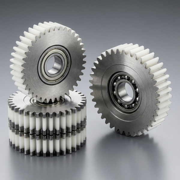 36T Half-Metaal Half-Nylon Tandwiel Havena– 47.5×13.5mm met 8mm Lager – Geschikt voor Grote Variant E-Bike & Fatbike Motoren