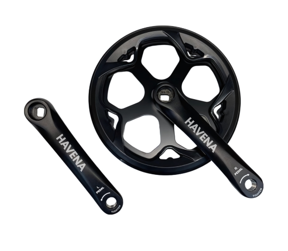 DEALER HAVENA  - CRANKSET - GESCHIKT VOOR MET OF ZONDER KETTINGKAST