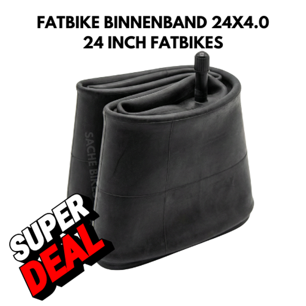 Binnenband Fatbike 24X4.0 - 24-4 Rechte Ventiel Fatike Max