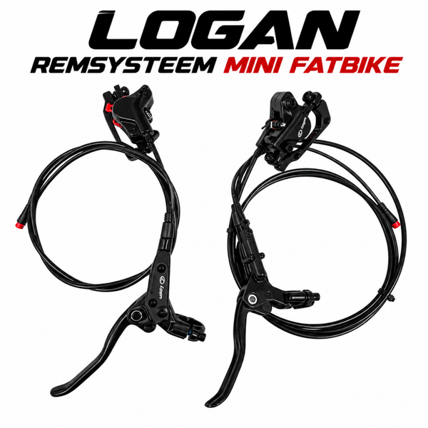 Logan remsysteem Mini Fatbike