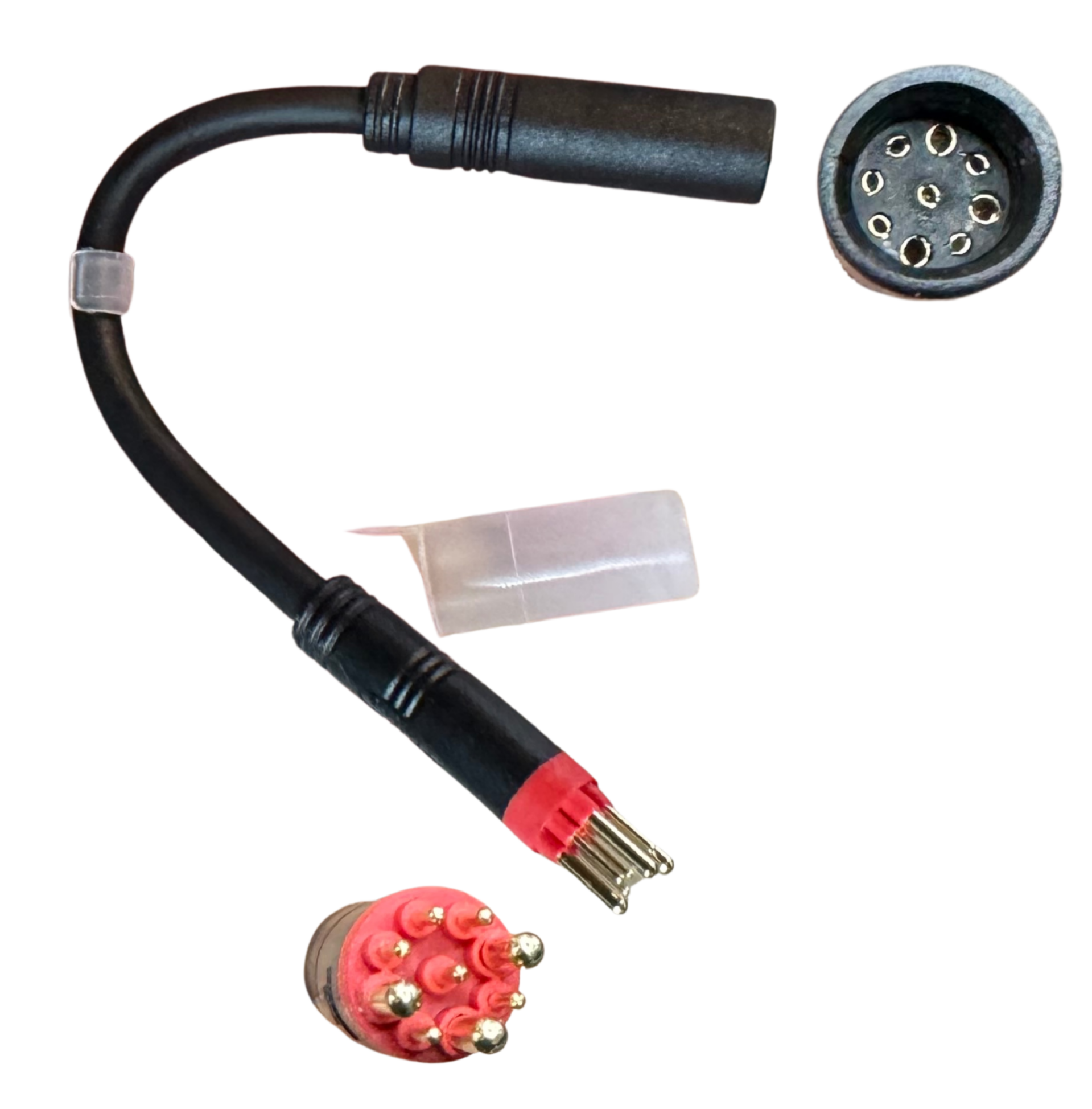 dealer - Tussenkabel motor Rood (mannetje) - Zwart (vrouwtje)