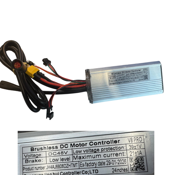 Ouxi V8 pro controller - Rode stekker motor