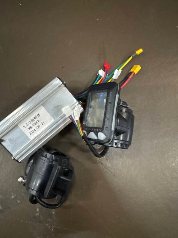 Step controller display gashendel