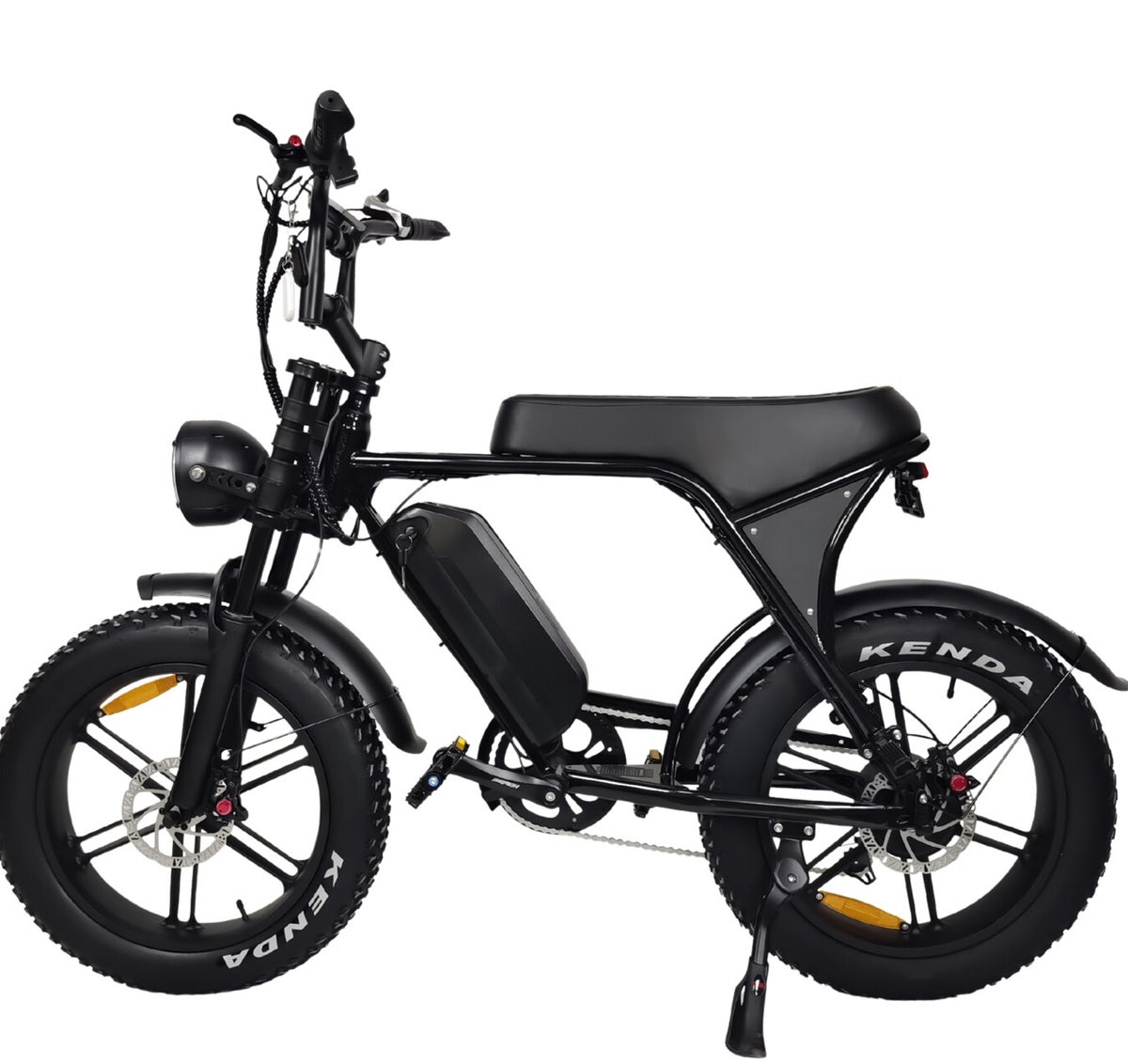 Ouxi V8 elektrische fatbike huren in Den Haag bij Sache Bikes