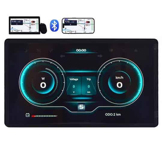 CarPlay display H8 Voor Ouxi V8 H9 C80 & Qmwheel V20 V30 V20 Pro 5 PINS – Naadloze Mirror Screen Technologie voor Android & iOS