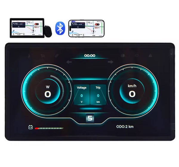 CarPlay display H8 Voor Ouxi V8 H9 C80 & Qmwheel V20 V30 V20 Pro 5 PINS – Naadloze Mirror Screen Technologie voor Android & iOS