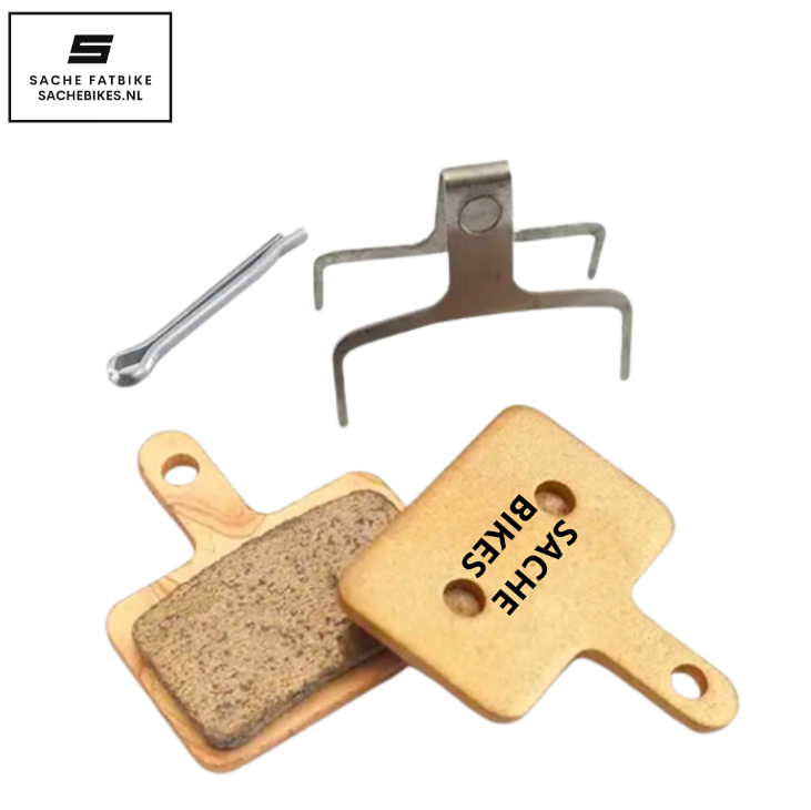 Gesinterde remblokken fatbike