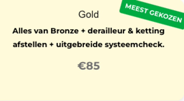 GOLD ONDERHOUD