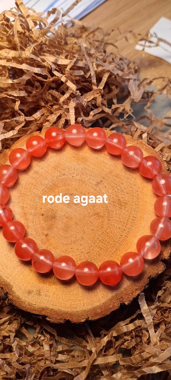 Armband Rode Agaat