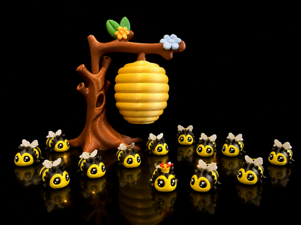 Magnetischer Bienenstock - Golden Hive Collection