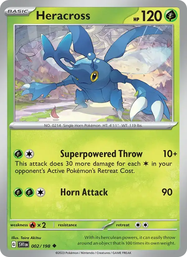 Heracross SVI #002