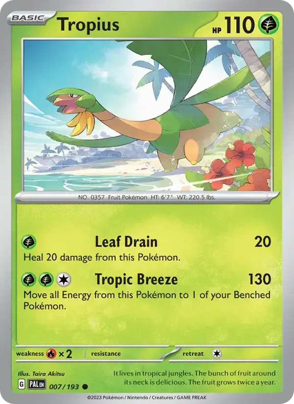 Tropius PAL #007