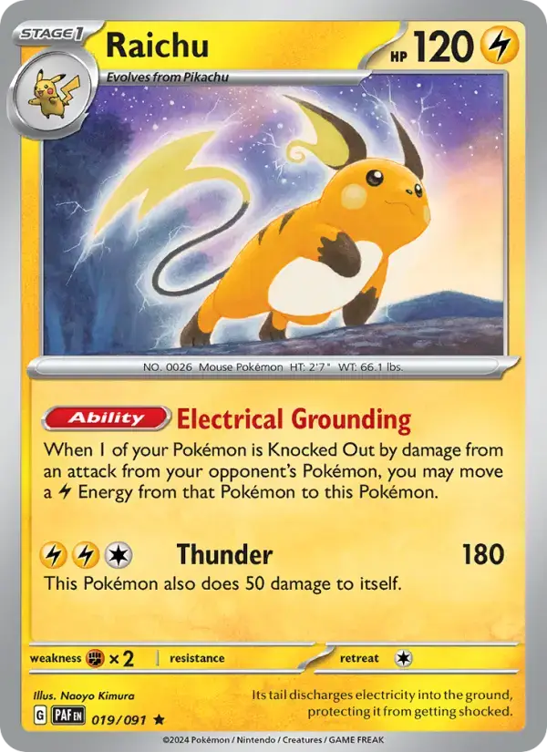Raichu PAF #019