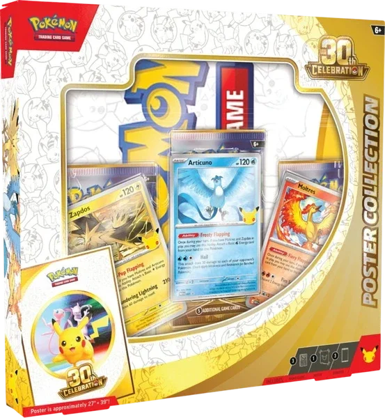 Pokémon TCG: 30th Celebration Poster Collection