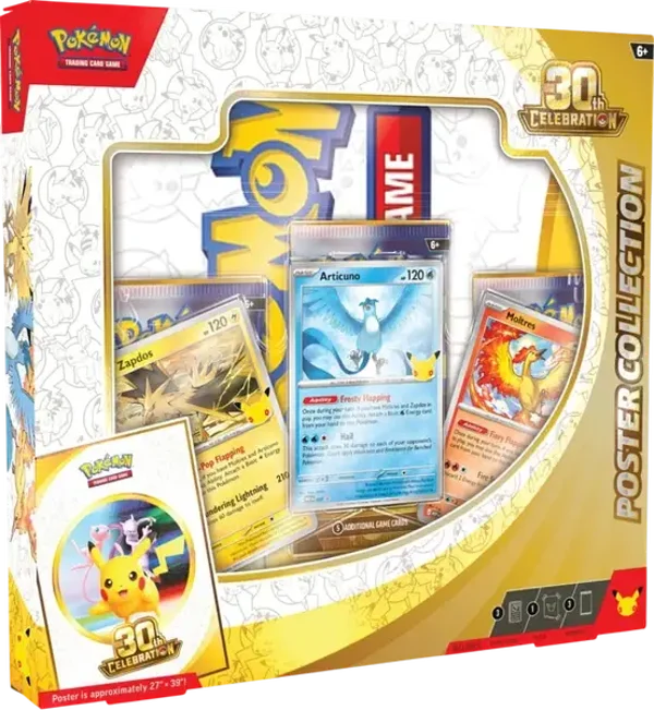 Pokémon TCG: 30th Celebration Poster Collection