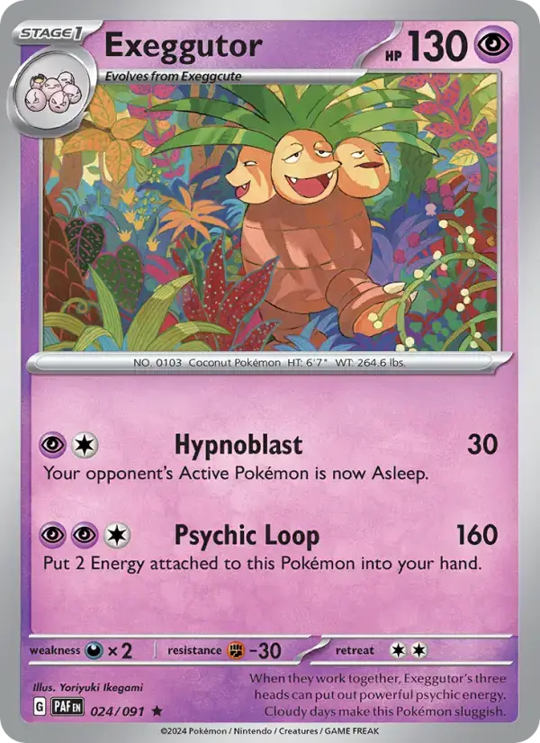 Exeggutor PAF #024
