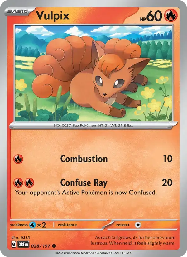 Vulpix OBF #028