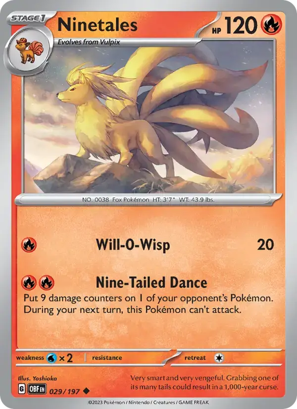Ninetales OBF #029