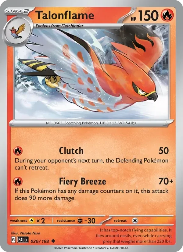 Talonflame PAL #030