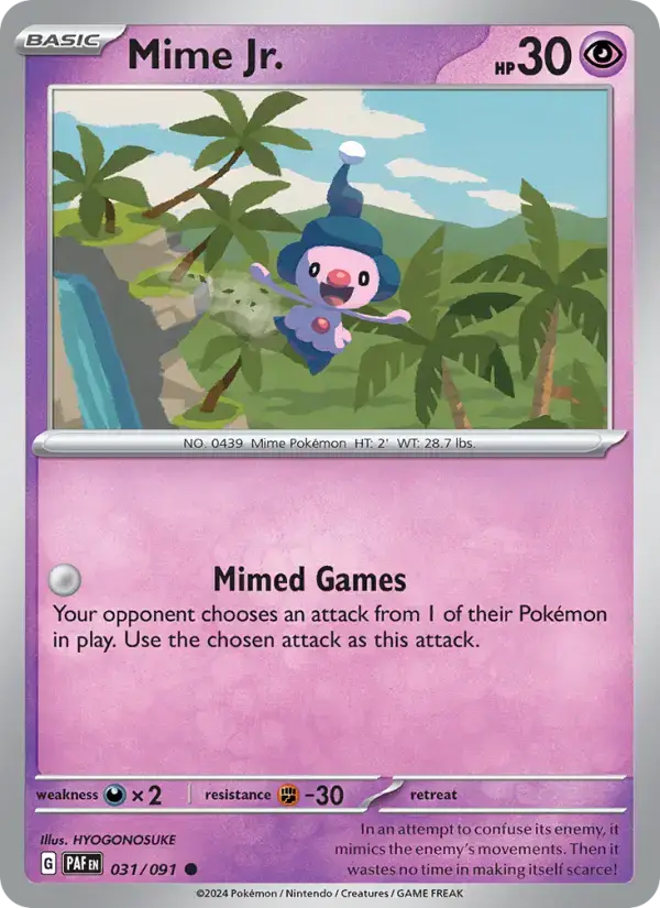 Mime Jr. PAF #031