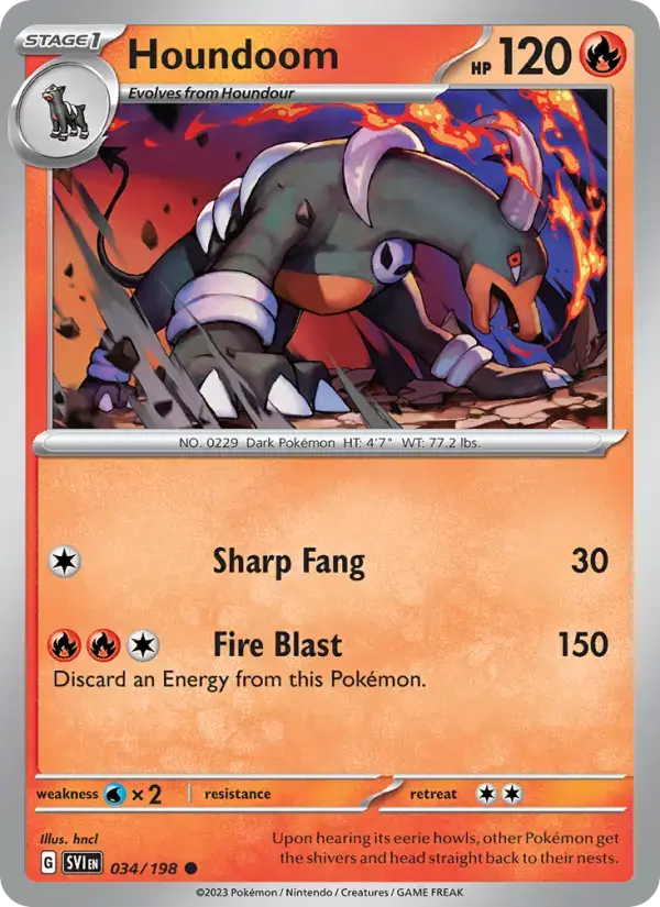 Houndoom SVI #034