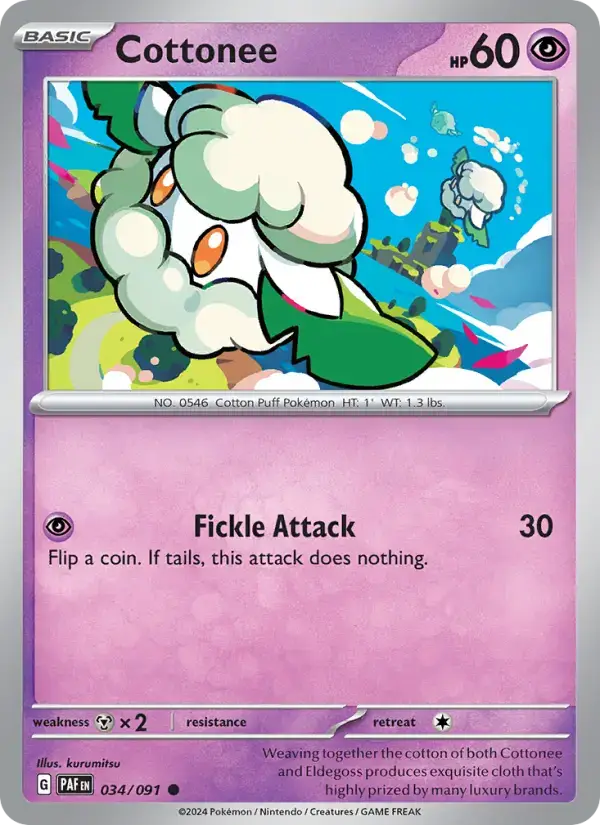 Cottonee PAF #034