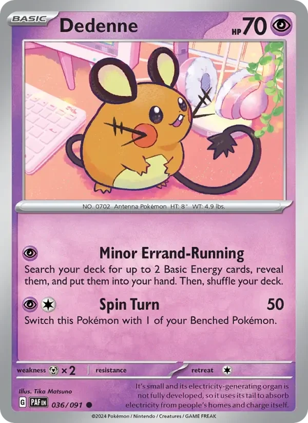 Dedenne PAF #036