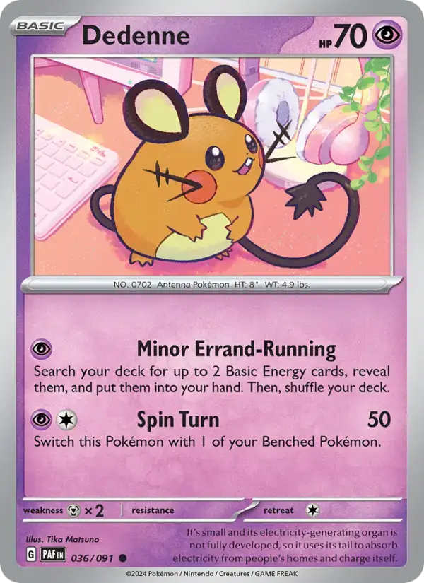 Dedenne PAF #036