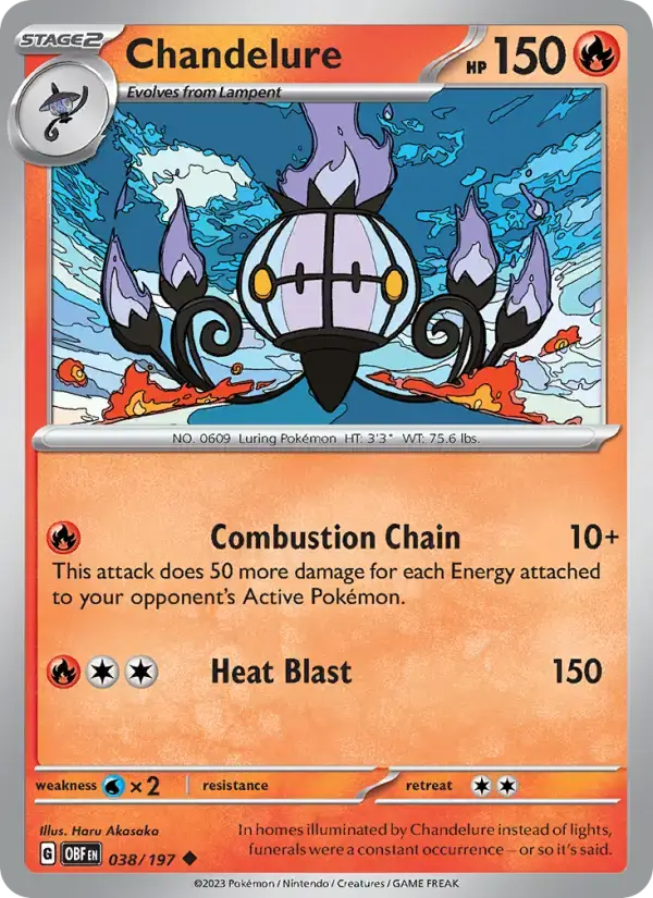 Chandelure OBF #038