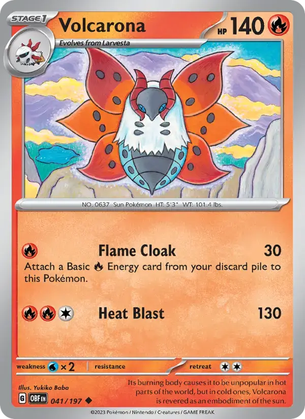 Volcarona OBF #041