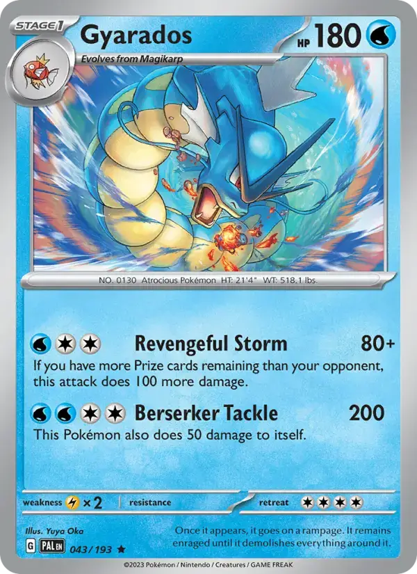 Gyarados PAL #043